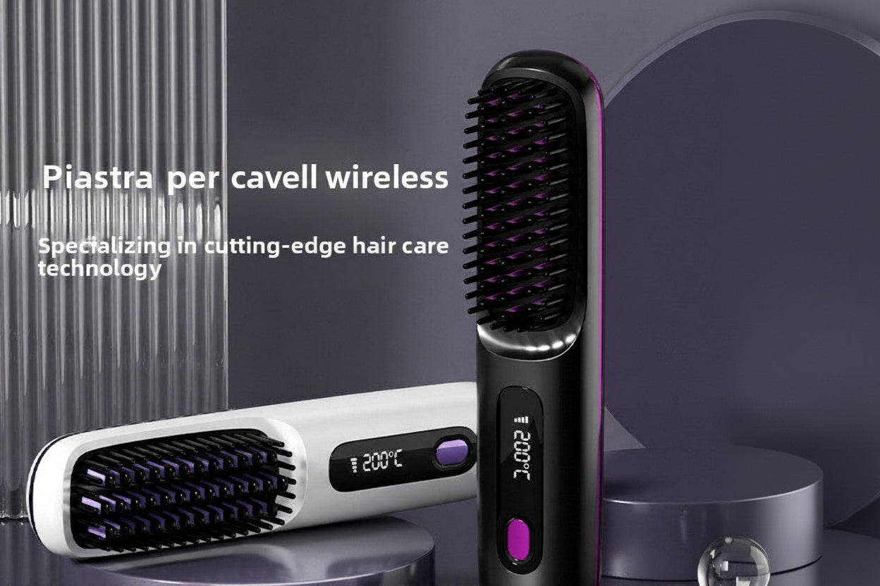 Spazzola Lisciante Wireless a Seta