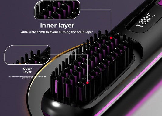 Spazzola Lisciante Wireless a Seta